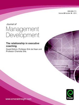 cover image of Journal of Management Development, Volume 29, Issue 10